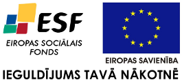 ESF + ES + IEGULDĪJUMS TAVĀ NĀKOTNĒ ESF + ES + IEGULDĪJUMS TAVĀ NĀKOTNĒ